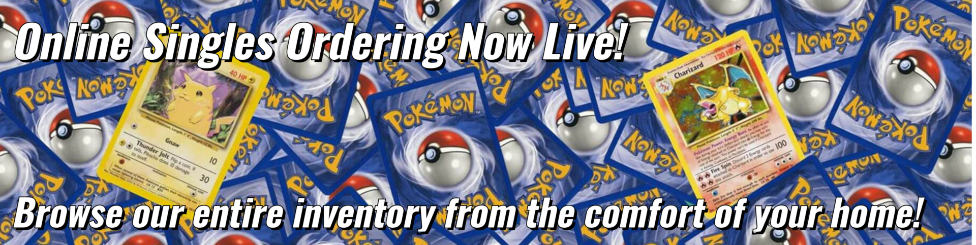 Online Singles Ordering Now Live!