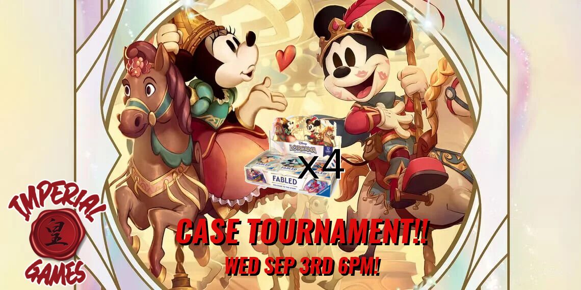 Lorcana Fabled Case Tournament