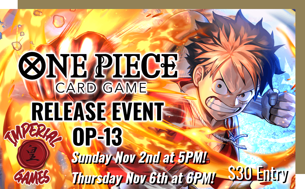 One Piece Carrying on His Will Release Event OP13