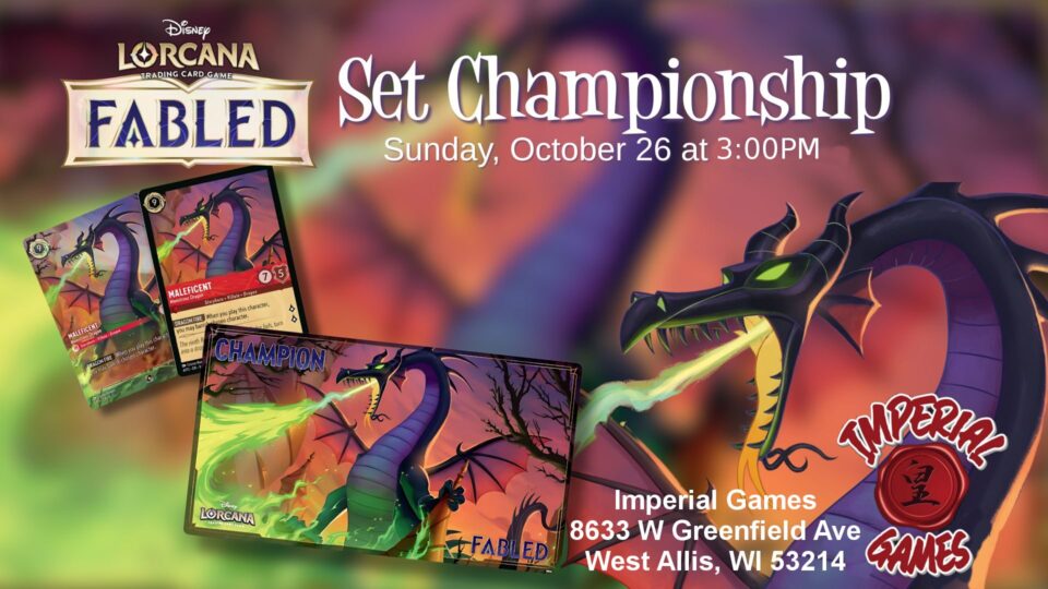 Lorcana Fabled Set Championship